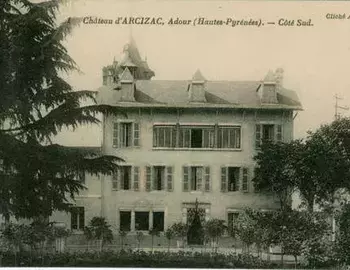 Château d'Arcizac-Adour côté Sud
